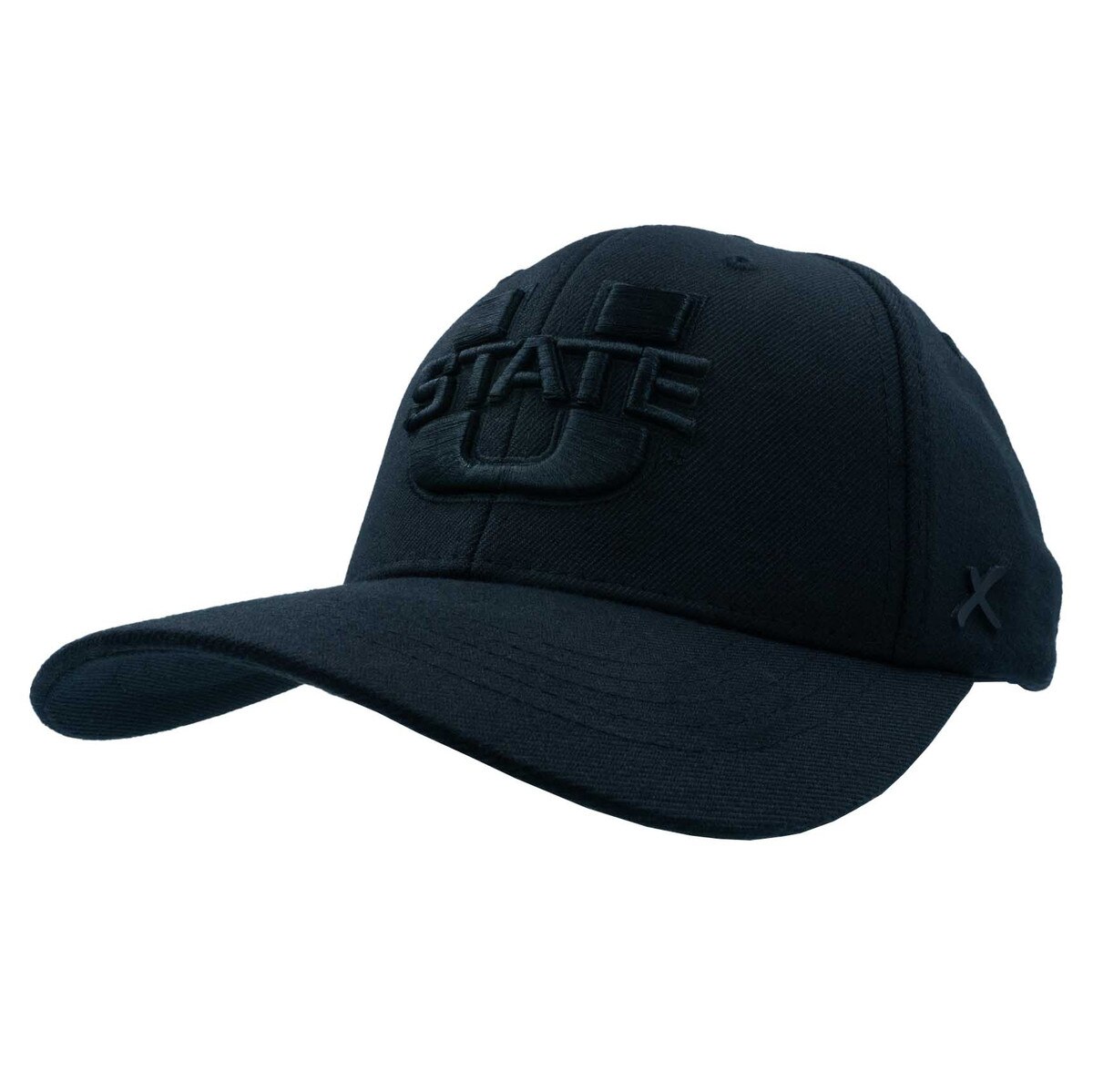Blackout Aggie Bull Fitted Cap